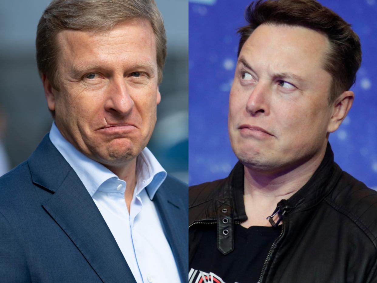 Oliver Zipse Elon Musk