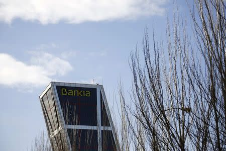The headquarters of Spanish nationalised saving bank Bankia is seen in Madrid February 27, 2015. REUTERS/Juan Medina