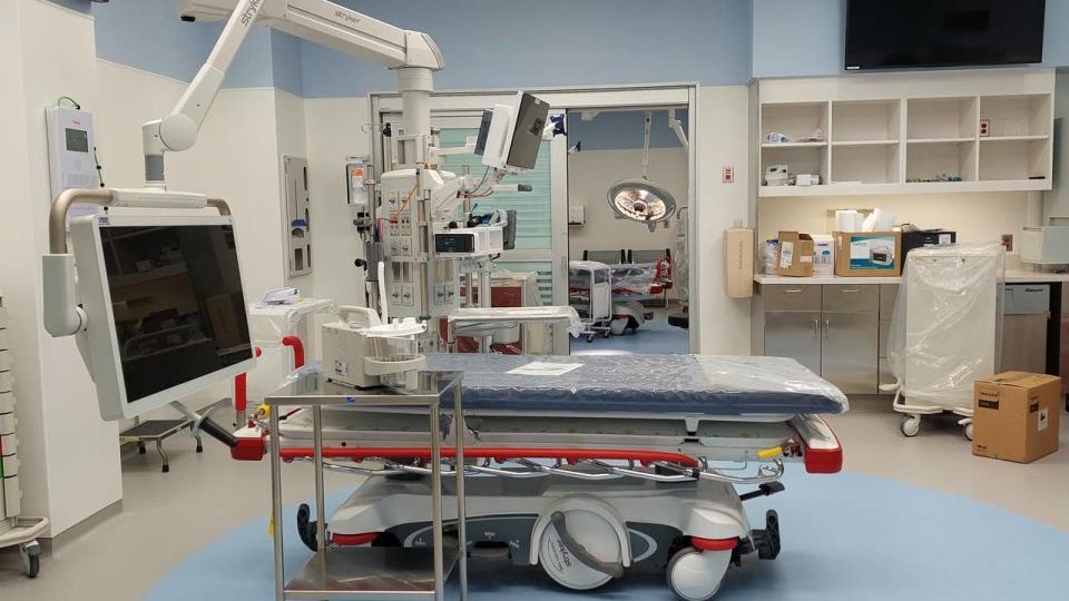 <div>A trauma bay inside the new Children's Healthcare of Atlanta Arthur M. Blank emergency department.</div>