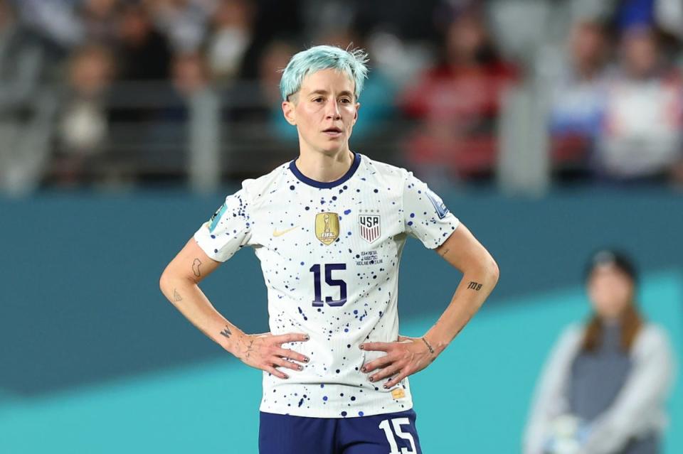 Rapinoe as the US struggle to edge past Portugal (Getty Images)