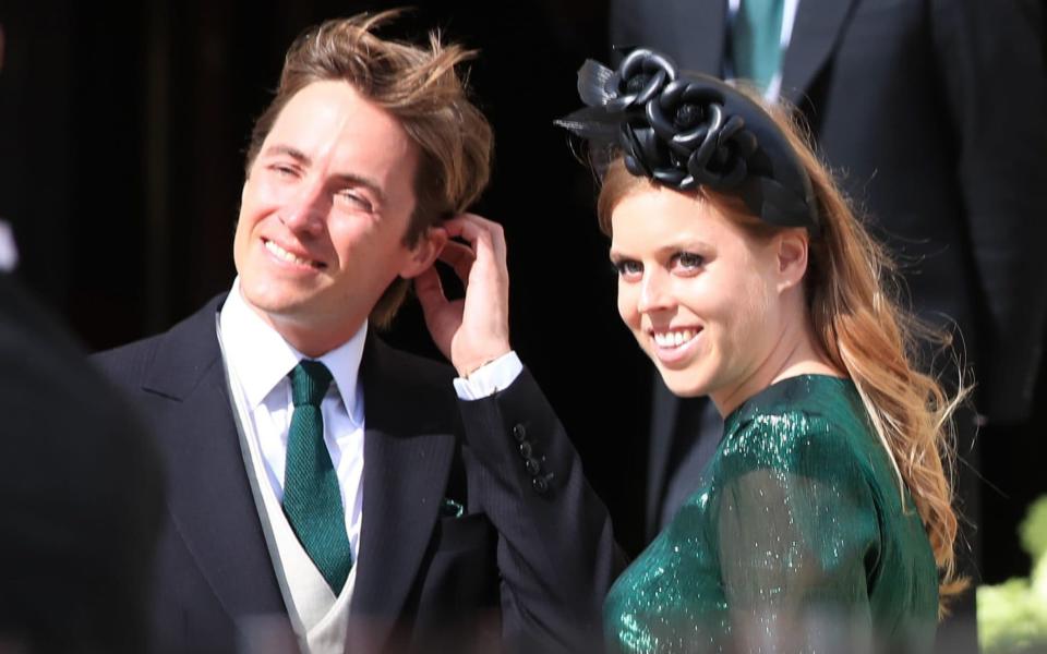 Princess Beatrice and Edoardo Mapelli Mozzi, who are expecting their first child in autumn - PA