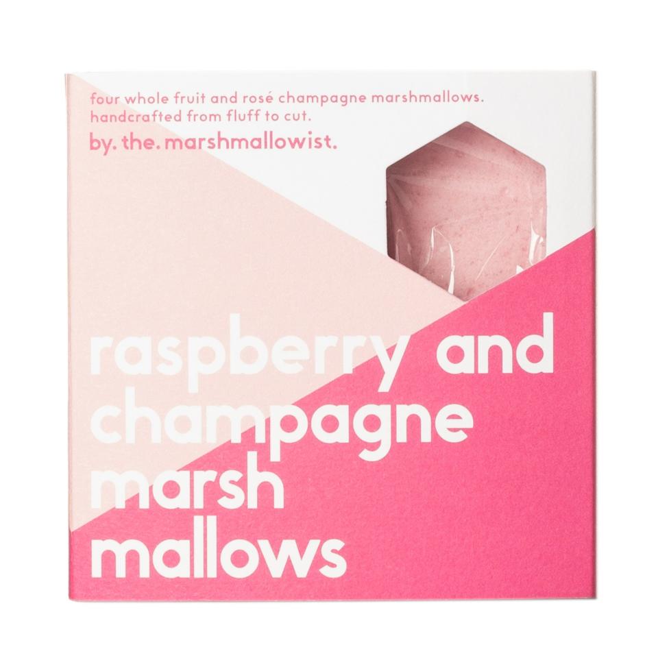 Raspberry and champagne marshmallows, £6