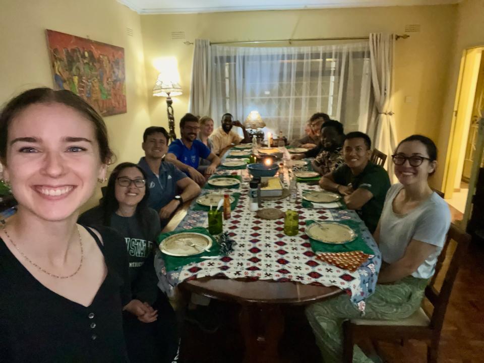 Jessie Langmeyer, Rachel Song and Madison Patrus completed their MSU doctoral degrees while in Malawi. (Photos courtesy Jessie Langmeyer)