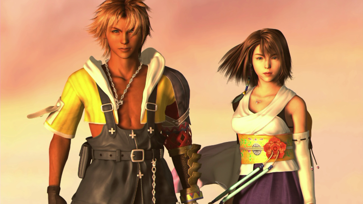 tidus and yuna in final fantasy 10