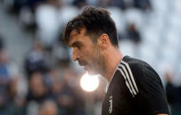 Soccer Football - Serie A - Juventus vs Atalanta - Allianz Stadium, Turin, Italy - March 14, 2018 Juventus’ Gianluigi Buffon REUTERS/Massimo Pinca