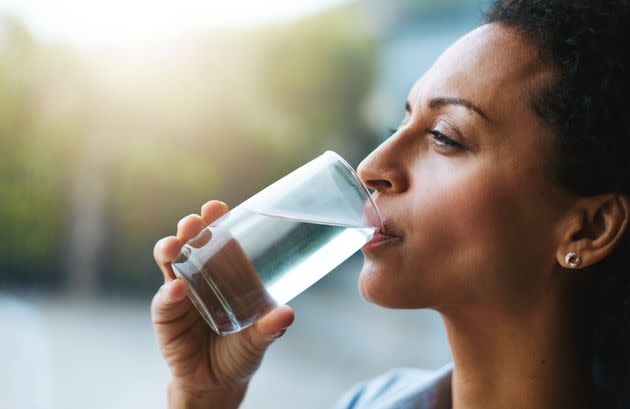 Some people report feeling very thirsty after their COVID shot or booster, but it's not an officially recognized side effect. (Photo: laflor via Getty Images)