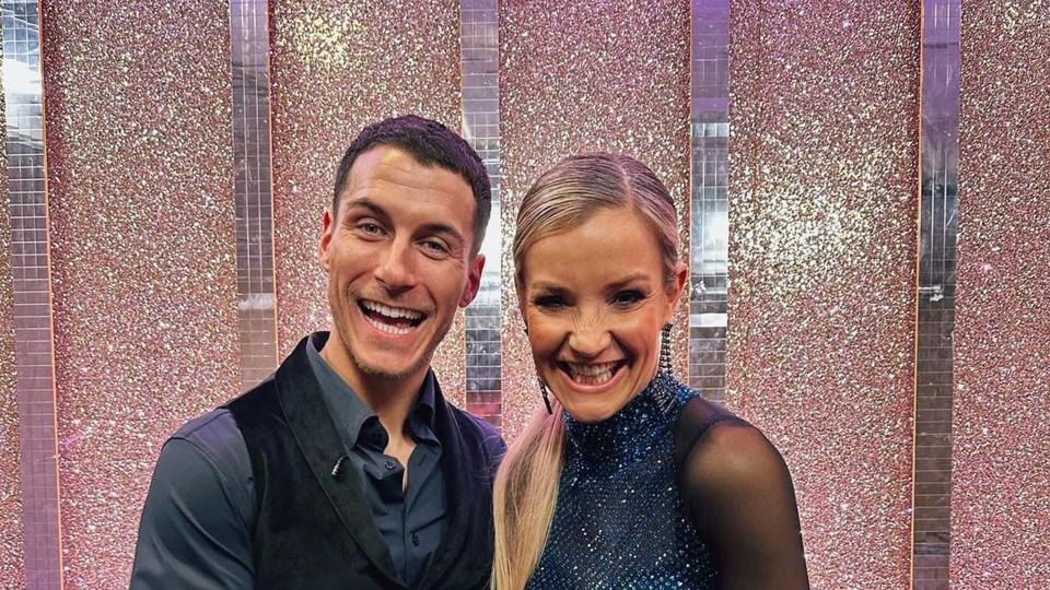 Helen with her Strictly dance partner Gorka Marquez