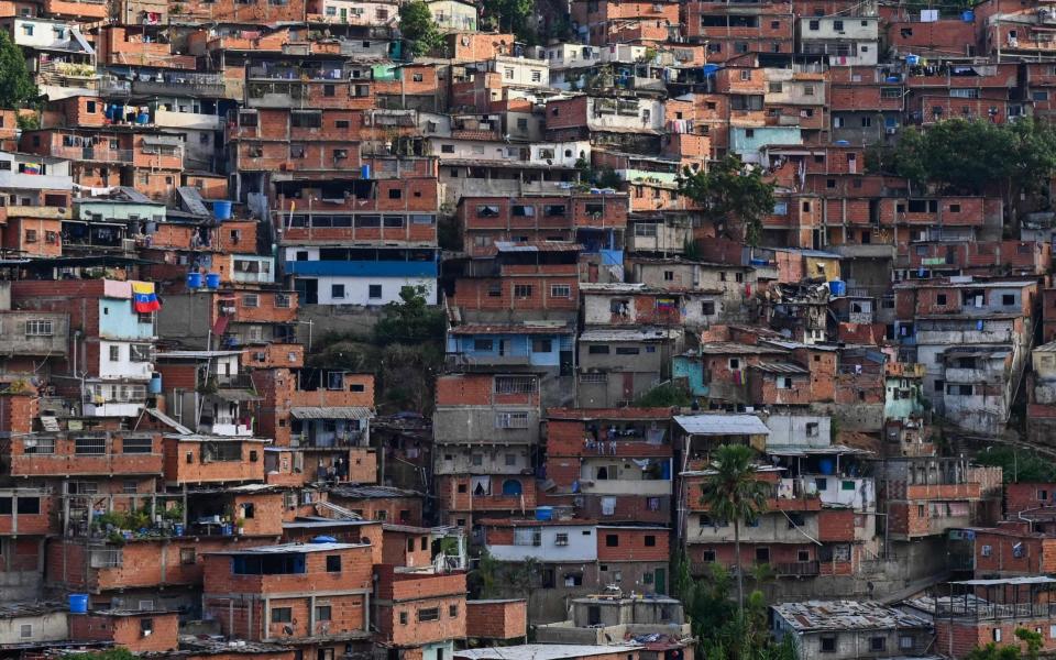 View of San Andres neighbourhood in south west Caracas - FEDERICO PARRA/AFP via Getty Images