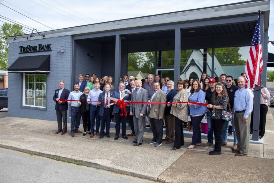 TriStar Bank celebrated a grand opening of its Mount Pleasant Branch on April 26, 2023.