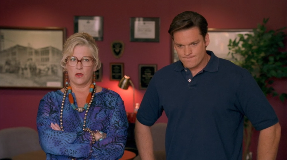 2) Coach Bolton and Ms. Darbus had a duet in "High School Musical"