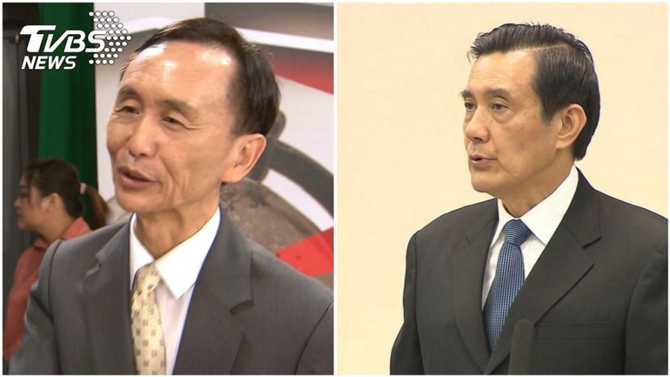 美麗島電子報董事長吳子嘉(左)、前總統馬英九(右)。圖／TVBS資料照