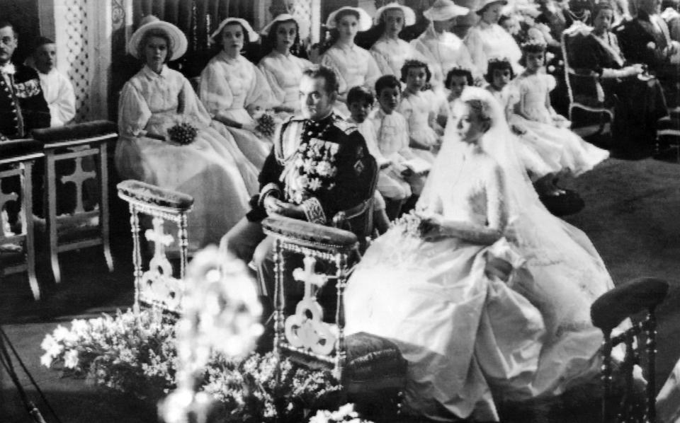 Die Hochzeit von Grace Kelly und Fürst Rainier III. von Monaco