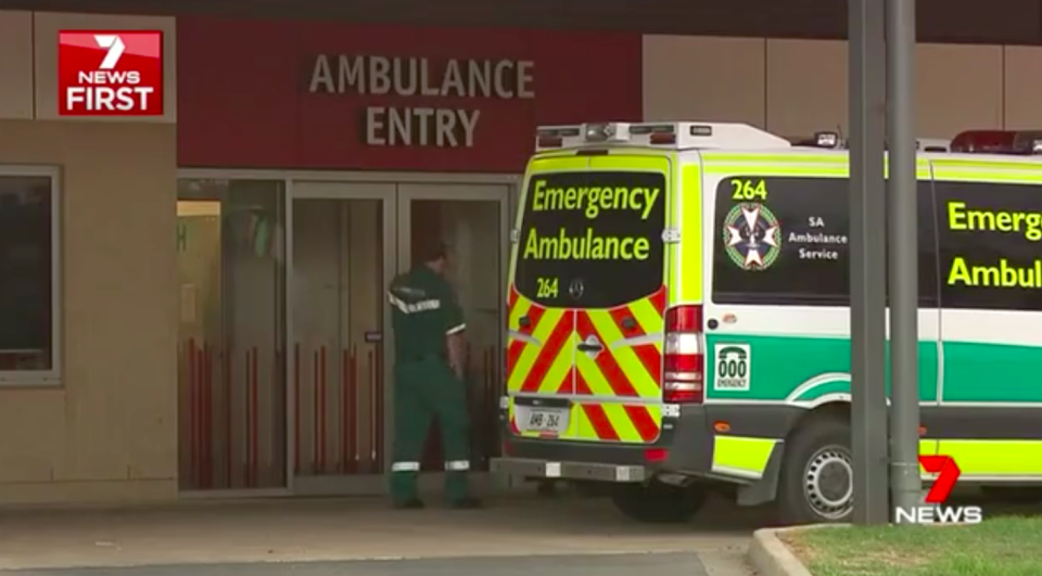 The 17–year-old victim from Renmark was taken to the Berri Hospital and then flown to the Royal Adelaide Hospital. Source: 7 News