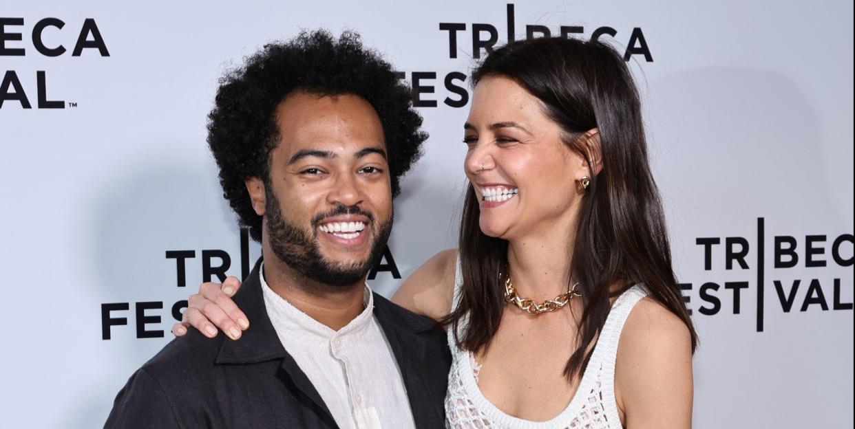 <span class="caption">Katie Holmes and Bobby Wooten III Are Too 😍</span><span class="photo-credit">Theo Wargo - Getty Images</span>