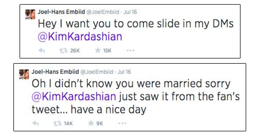 Joel Embiid is still being weird on Twitter 