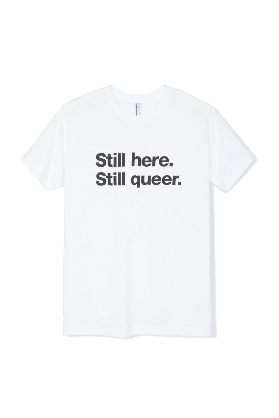 Still Queer Printed Fine Jersey T-Shirt
