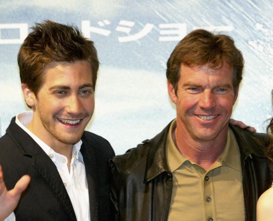 Jake Gyllenhaal and Dennis Quaid (Getty Images)