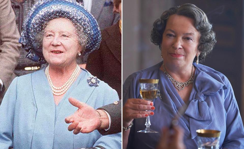 Queen Elizabeth The Queen Mother, Marion Bailey (season 3)