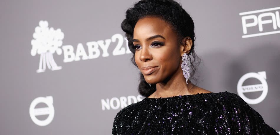 Kelly Rowland attending the 2018 Baby2Baby Gala.