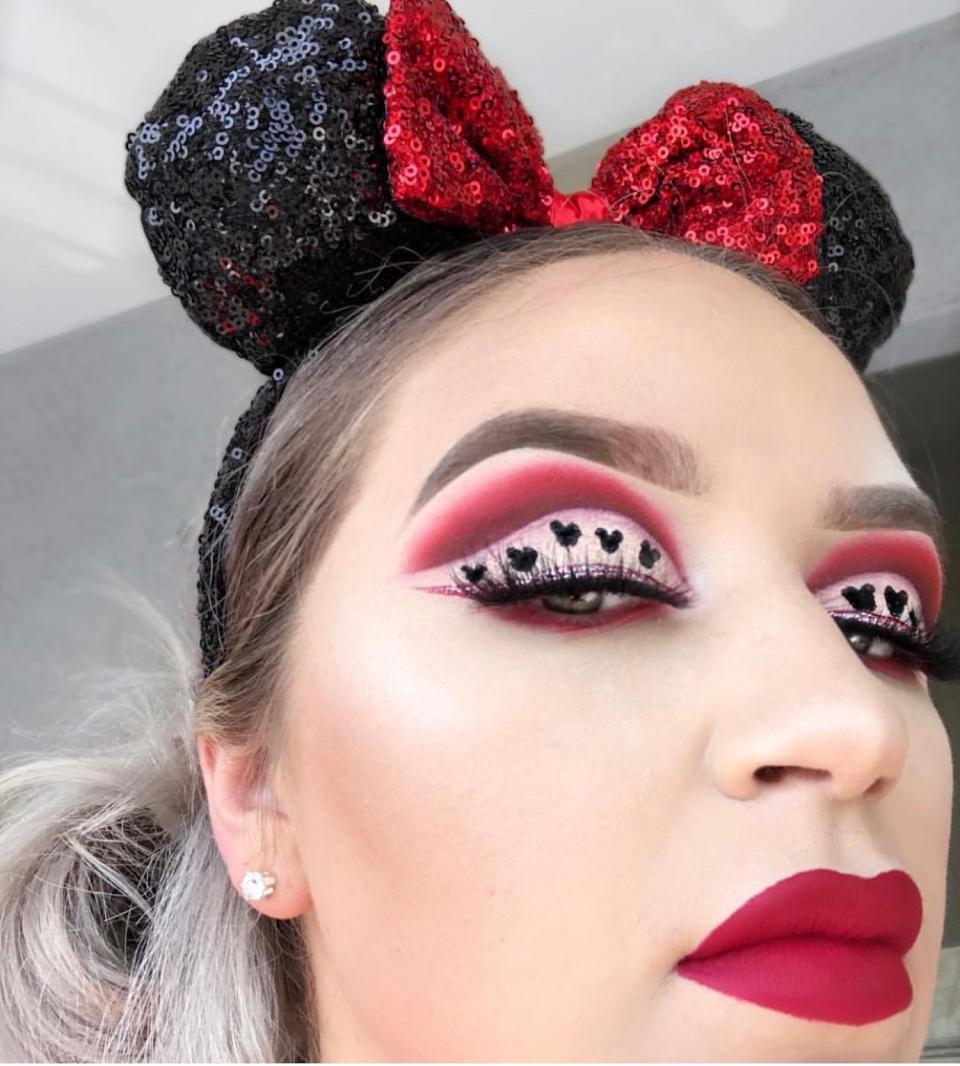 Madison Bozarth Minnie Mouse Makeup