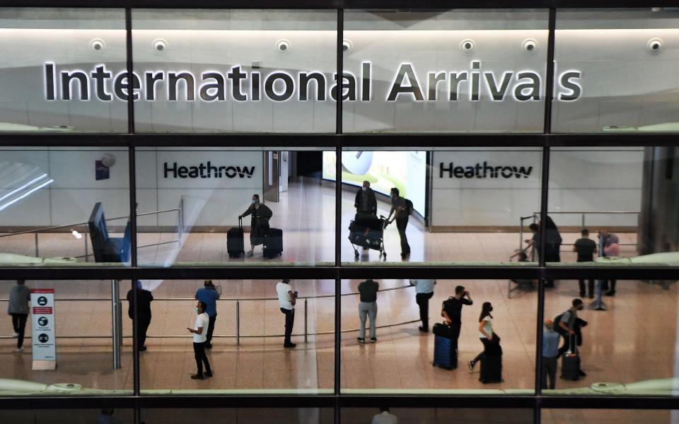 John Holland-Kaye, Heathrow's chief executive, has said the testing of passengers is the only viable alternative to quarantine - Andy Rain/EPA-EFE/Shutterstock