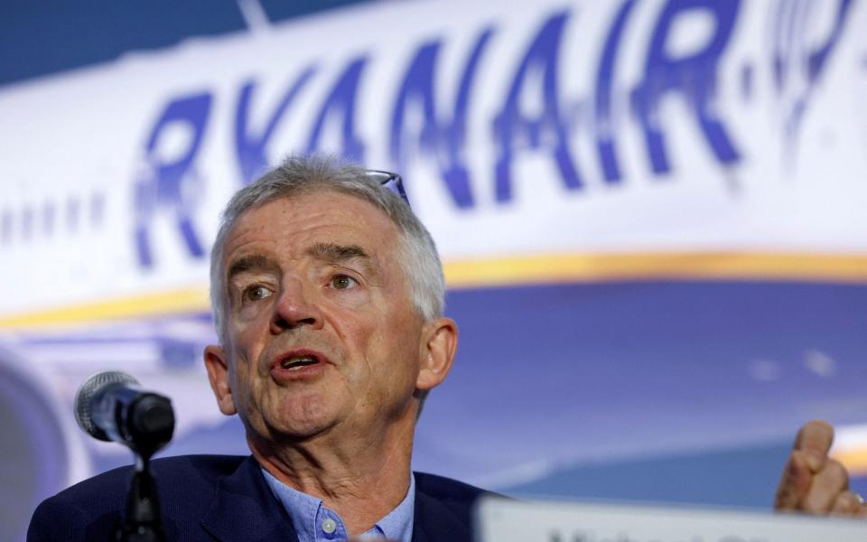 Ryanair chief executive Michael O&#39;Leary - REUTERS/Evelyn Hockstein