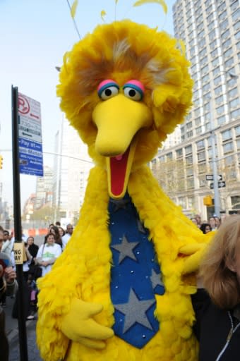 The Big Bird character on "Sesame Street" is known to children all over the world