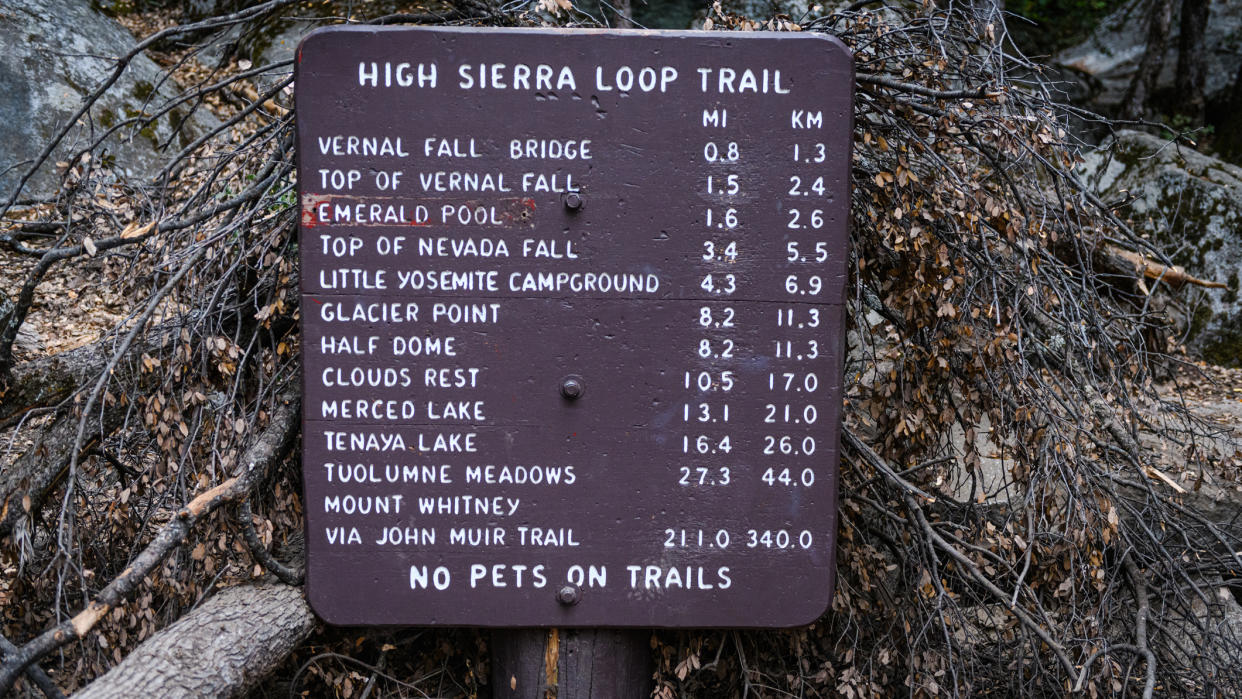  What is a trailhead: High Sierra Loop trailhead. 