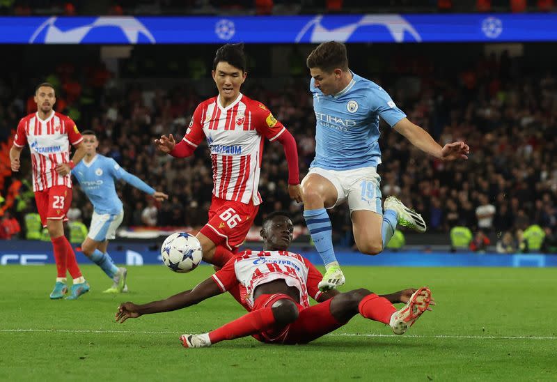 Champions League - Group G - Manchester City v Crvena Zvezda