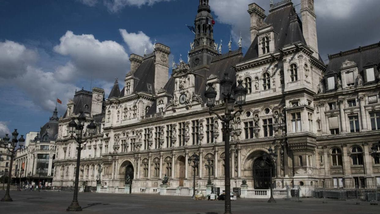 L'Hôtel de ville de Paris. - Joël Saget- AFP