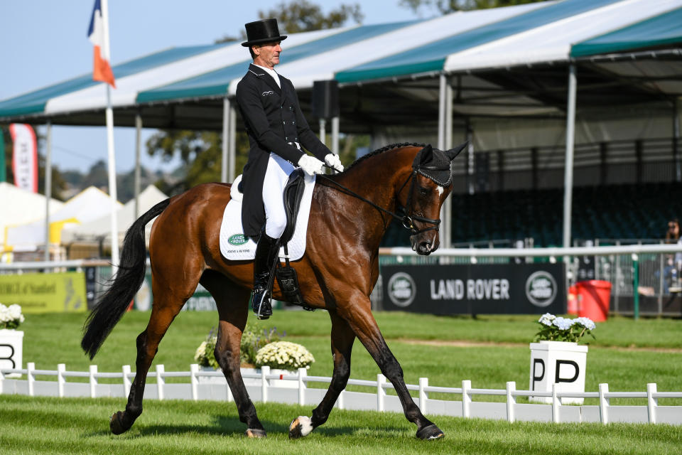 Mark Todd is looking for title number six at Burghley. Pic: Peter Nixon