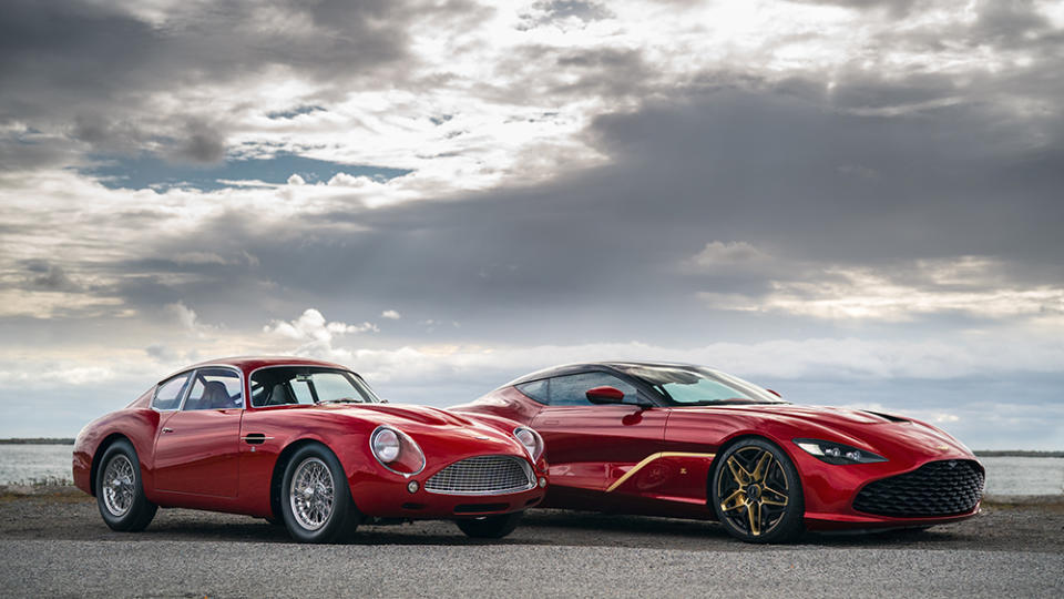 The Aston Martin DB4 Zagato Continuation and DBZ GT Zagato