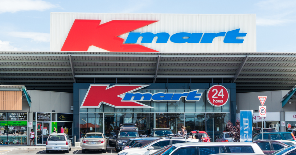 Kmart logo.