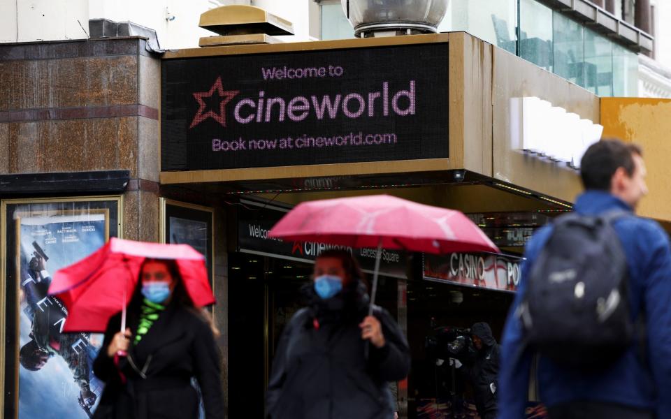 Cineworld said it has received a number of offers for parts of the business - REUTERS/Henry Nicholls