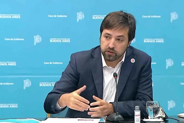 Informe sobre la situación epidemiológica de la Provincia. Axel Kicillof y Nicolás Kreplak