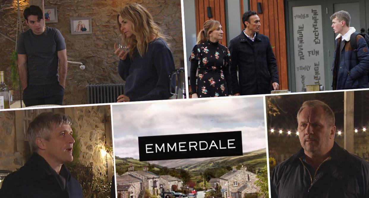 These are the big Emmerdale  for 30 January to 3 February, 2023. (ITV)
