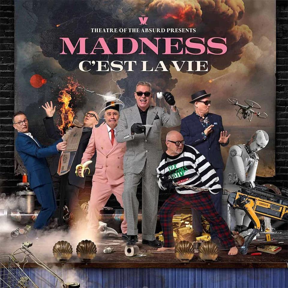 madness new album theatre of the absurd artwork