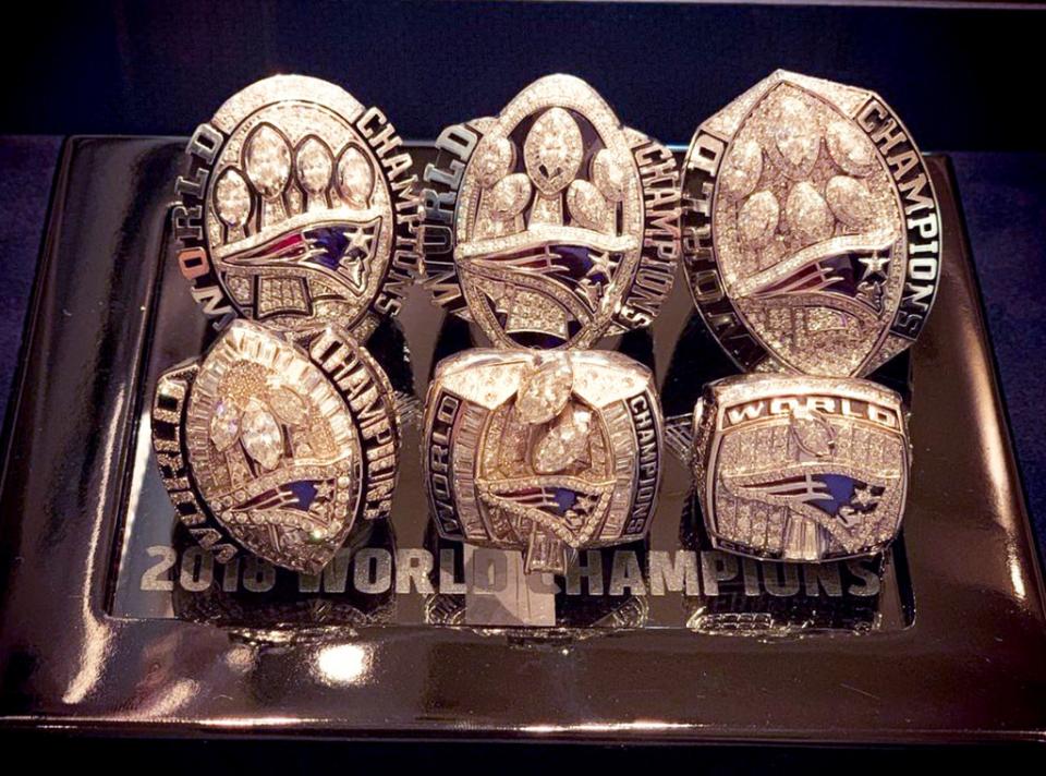 Tom Brady, 6 Super Bowl Rings