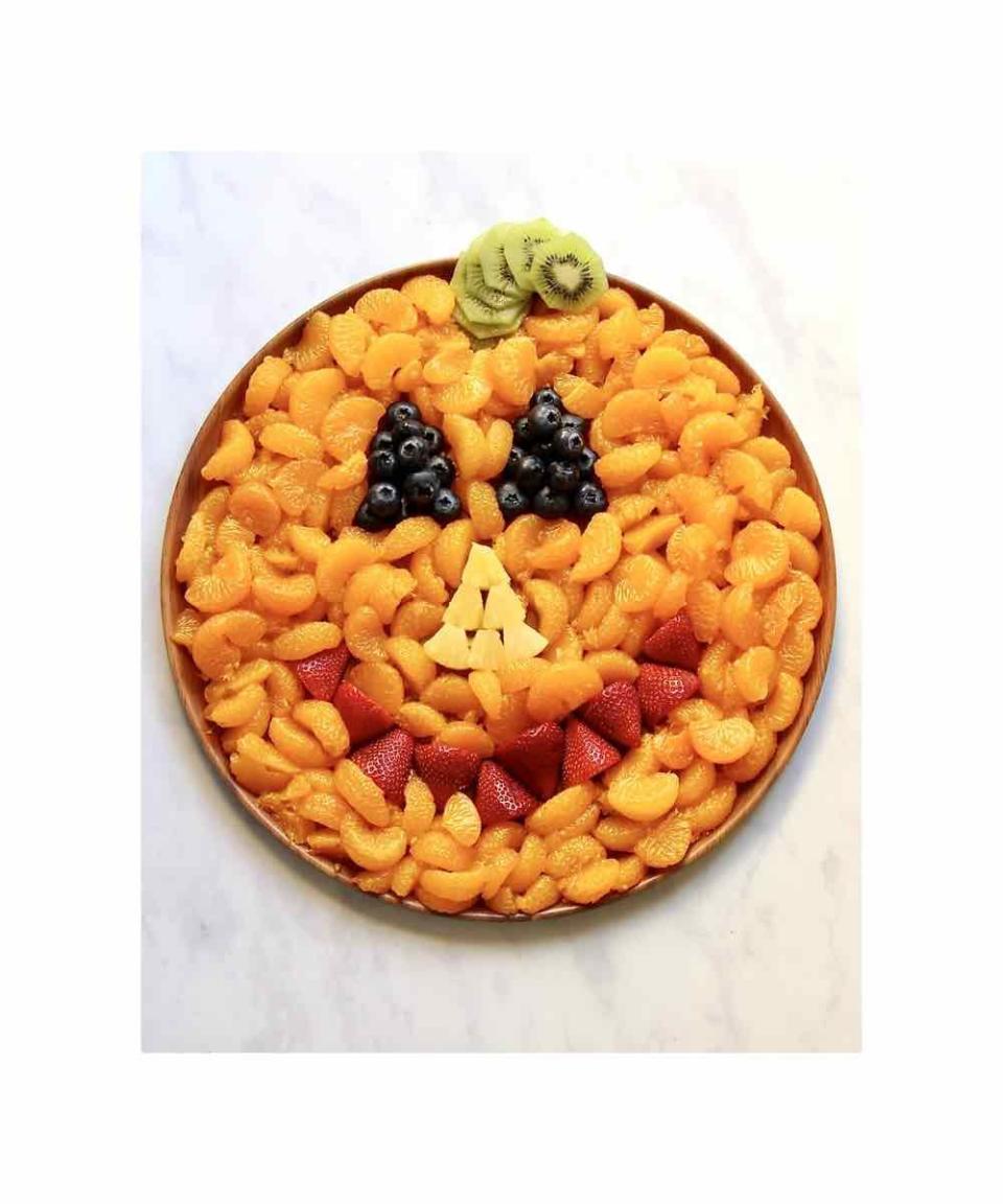 Pumpkin Fruit Platter