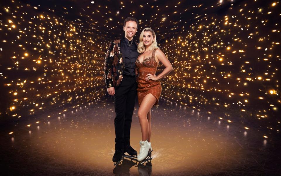 Billie Shepherd and partner Mark Hanretty - ITV