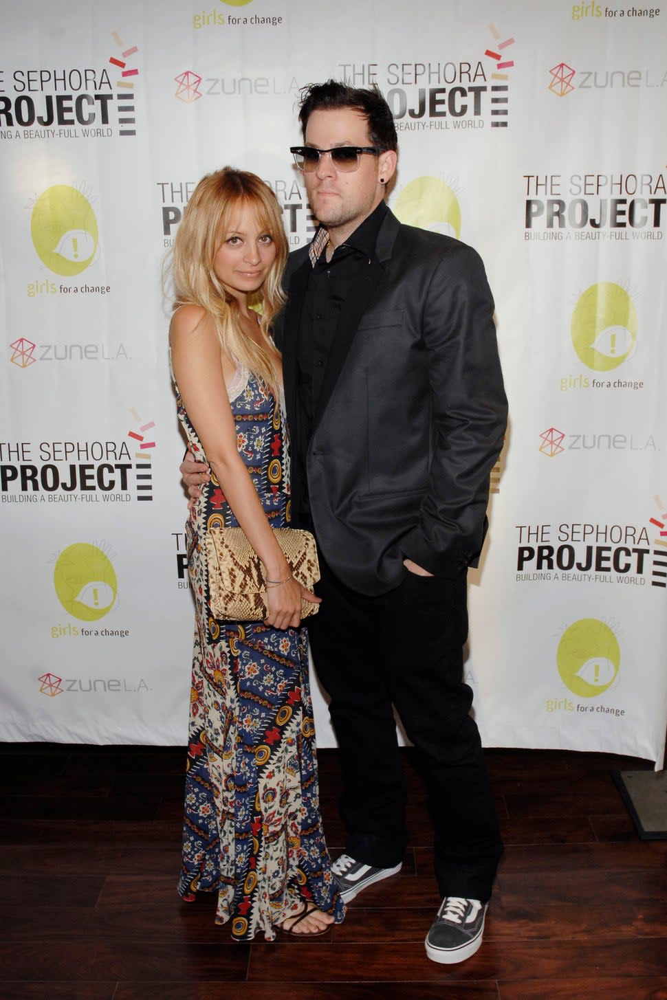 Nicole Richie and Joel Madden