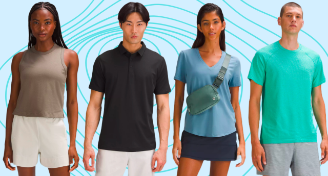 These lululemon shirts keep even the sweatiest men cool and dry