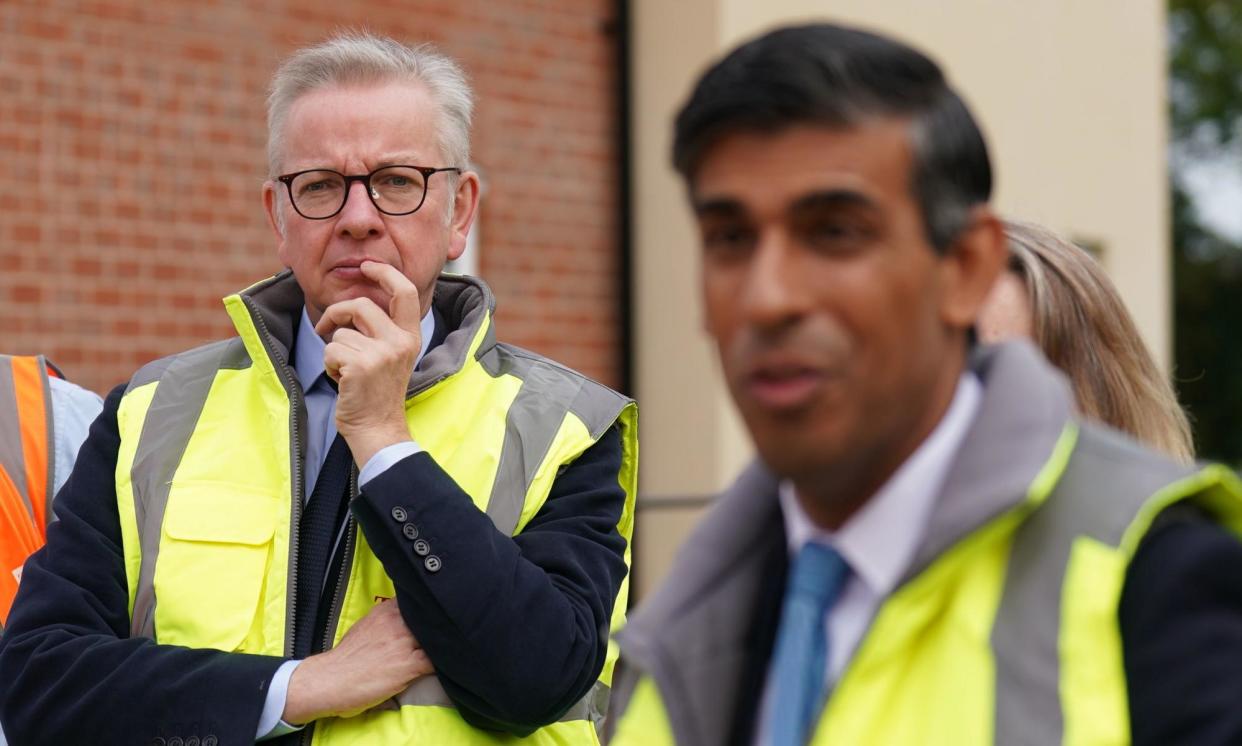 <span>High inflation has dented large parts of Michael Gove’s levelling up budget. </span><span>Photograph: Joe Giddens/PA</span>