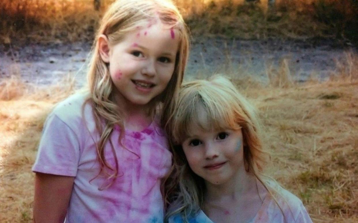 Leia Carrico, left, and her sister Caroline Carrico - Humboldt County Sheriff's Office