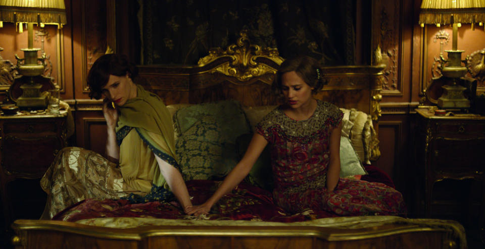 Gerda and Lili continued sharing a bed as friends. Credit: Universal Pictures