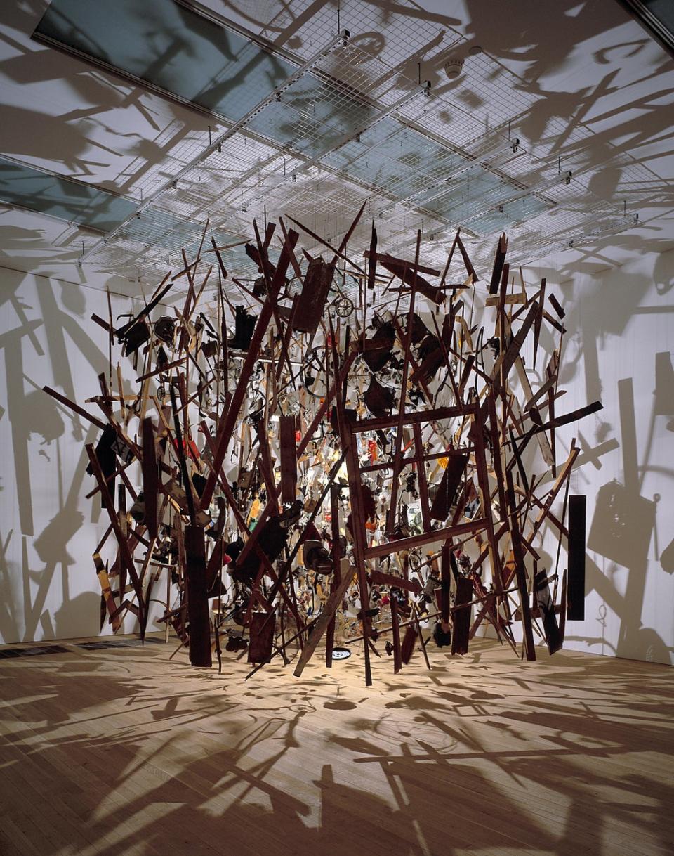 Cold Dark Matter (An Exploded View), 1991 (Cornelia Parker)