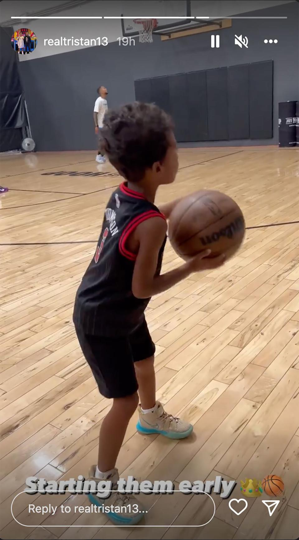 https://www.instagram.com/realtristan13/ Tristan Thompson, Prince Basketball Skills