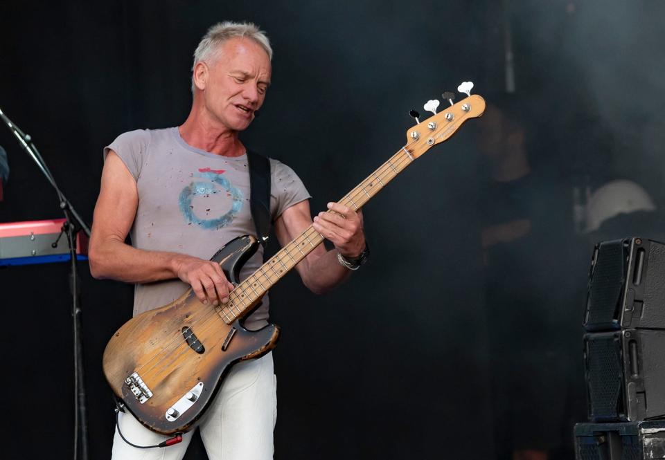 Sting, performing this summer in Halifax, U.K., has been traversing the globe since 2019 - with a 2020 break because of the COVID-19 pandemic - with his My Songs tour.