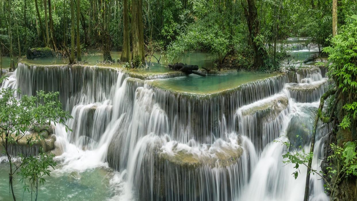 Kanchanaburi Waterfalls feature