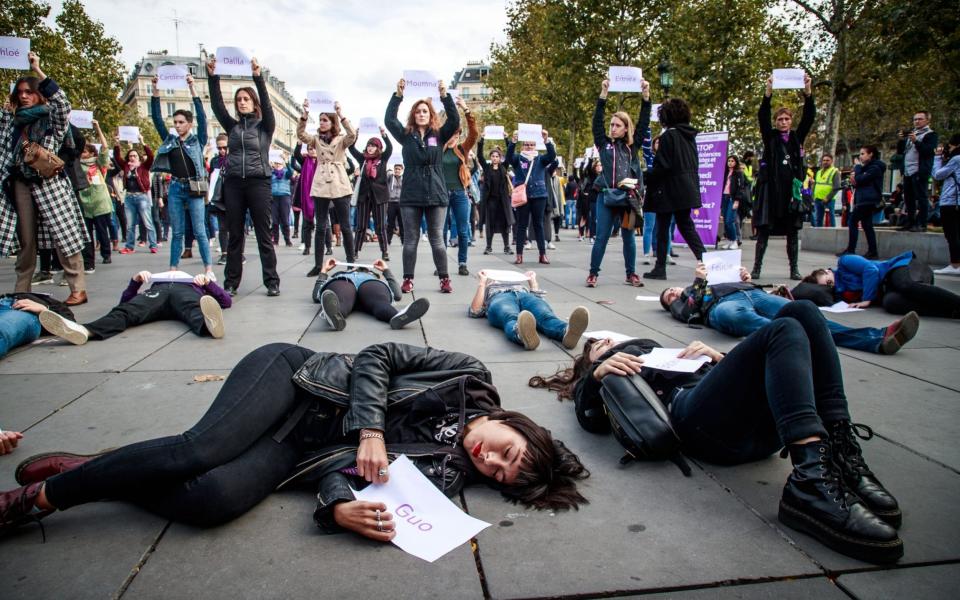 Femicide is a pronounced social issue in France, with feminist campaigners staging 